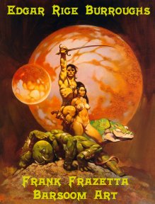 Mars Art Gallery by Frank Frazetta